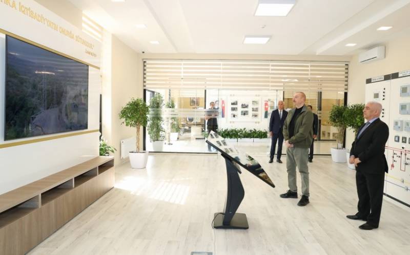 \"Qorçu\" yarımstansiyasının açılışı oldu