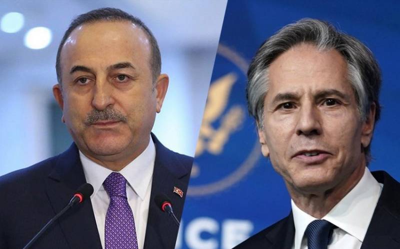 Çavuşoğlu Blinkenlə müzakirə apardı