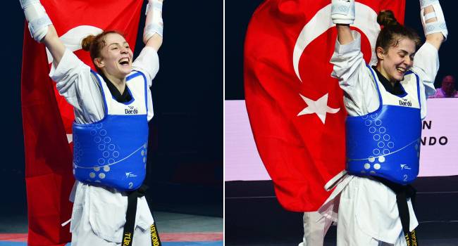 Merve Dinçel  Bakıda dünya çempionu oldu
