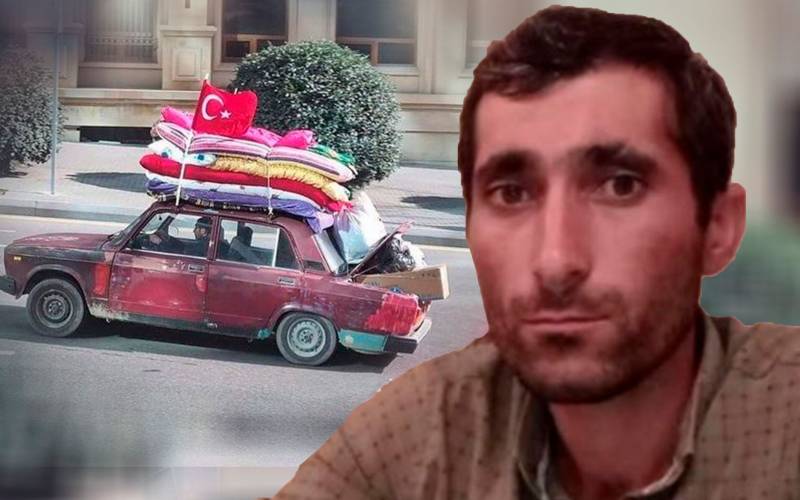 Türkiyəyə kömək edən Sərvərin maşınının maketi hazırlandı - FOTO
