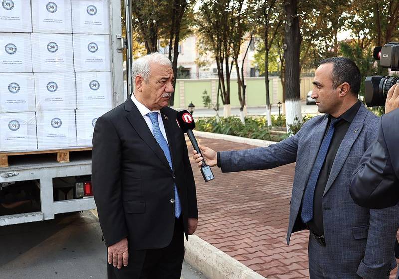 Zəfər Günü ilə əlaqədar Naxçıvanda 1250 ailəyə sovqat göndərildi - FOTOLAR