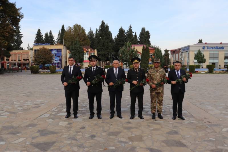 Tovuzda Ulu Öndərin 100 illik yubileyi ilə bağlı hərbi qulluqçularla birgə tədbir keçirildi - FOTOLAR