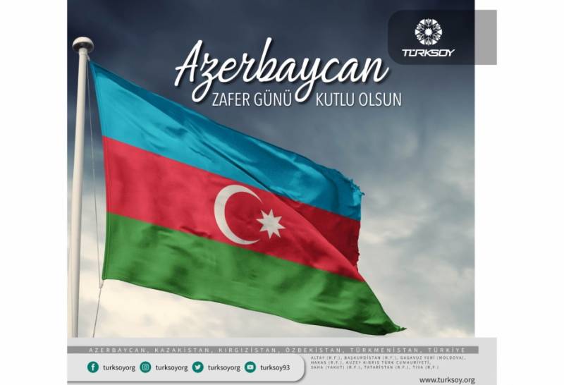 TÜRKSOY-dan Zəfər Günü PAYLAŞIMI