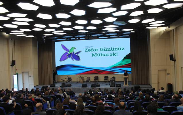 Füzulidə keçirilən bayram tədbiri atəşfəşanlıqla başa çatdı - FOTOLAR