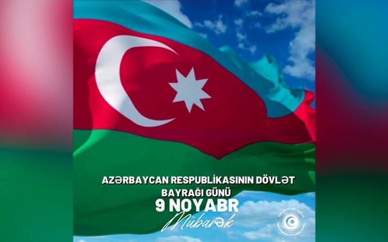 TDT Azərbaycanı Bayraq Günü münasibətilə təbrik etdi