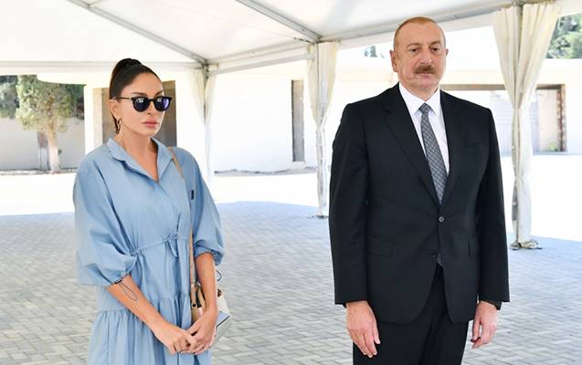 İlham Əliyev və xanımı İsmayıllıda “DOST EVİ”nin açılışında iştirak etdilər - YENİLƏNDİ (FOTOLAR)