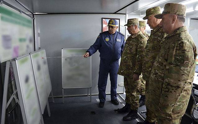 Zakir Həsənov HHM bölmələrinin döyüş hazırlığını yoxladı - VİDEO