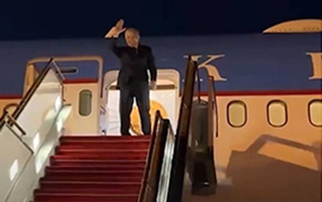 Liderlər Bakıdan belə yola salındı - VİDEO