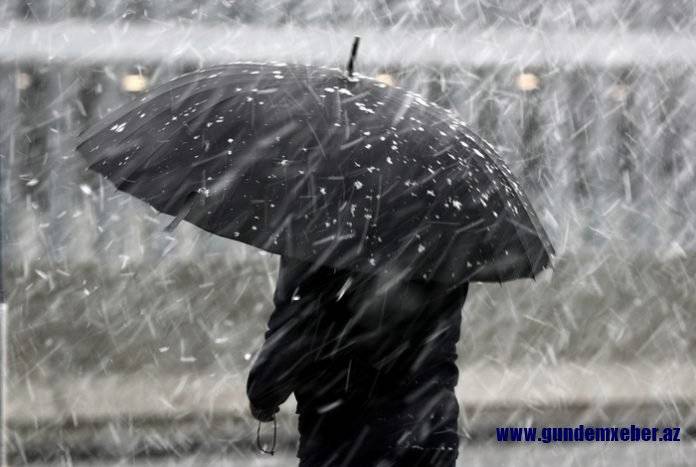 Bakıya sulu qar yağacaq - XƏBƏRDARLIQ