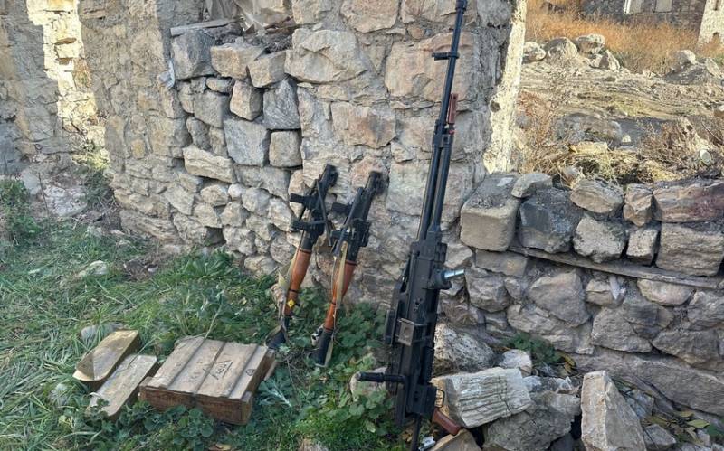 Qubadlıda silah-sursat aşkarlandı