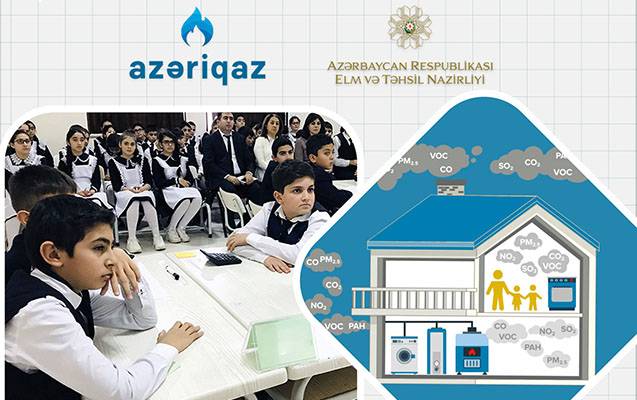 Məktəblilər qazdan istifadə ilə bağlı maarifləndiriləcək