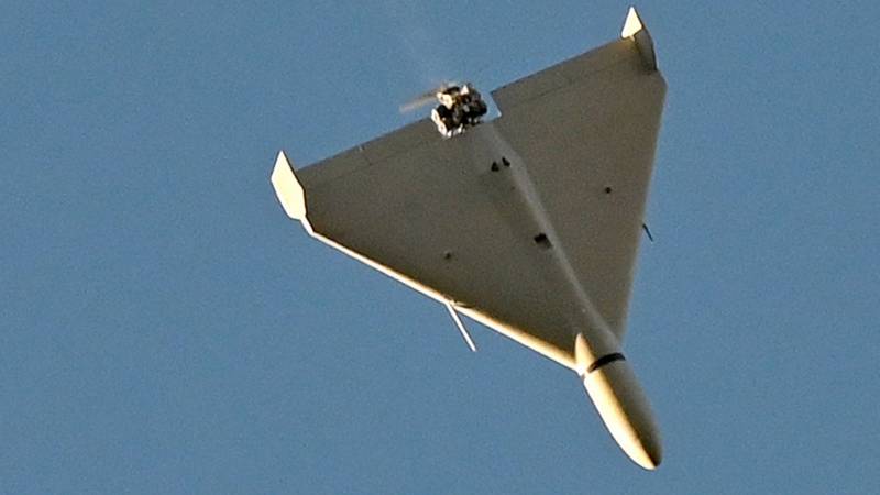 Rusiyadan atılan İran dronu Ukraynaya çatmadı