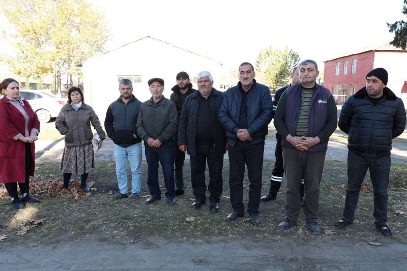 Qazax rayonunun Kosalar kəndinin sakinləri \"Açıq mikrofon\"da - FOTOLAR