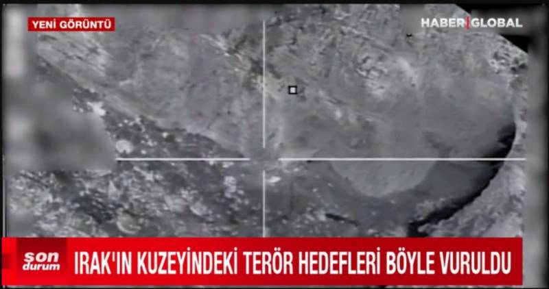 Şimali İraqda terrorçular belə məhv edildi - VİDEO