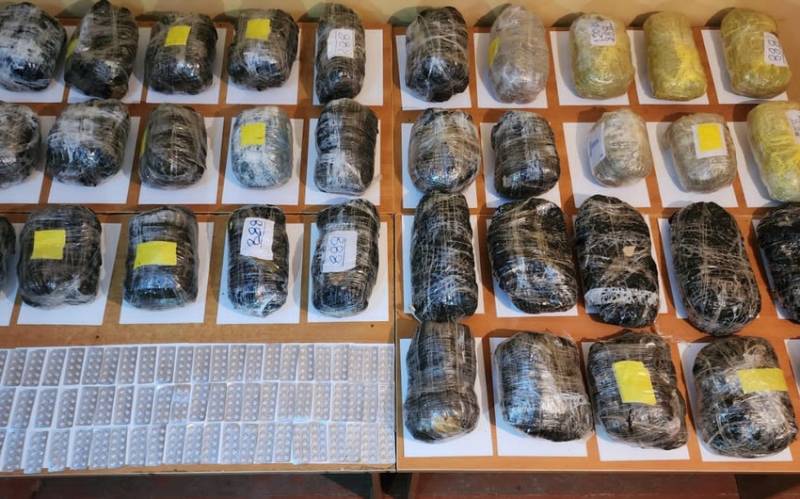 İrandan Azərbaycana 40 kq-a yaxın narkotik keçirilməsinin qarşısı alındı