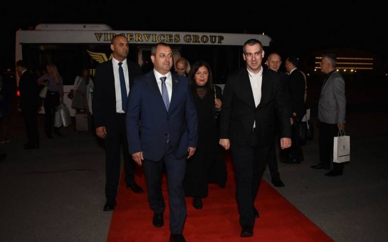 Serbiya Milli Assambleyasının sədri Azərbaycana rəsmi səfərə gəldi