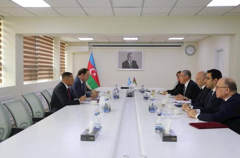 Beynəlxalq Miqrasiya Təşkilatının regional direktoru ilə görüş keçirildi - FOTO