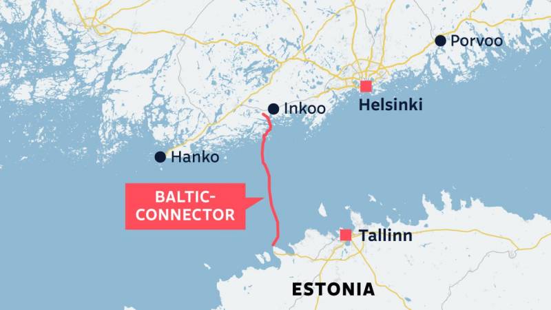 Finlandiya və Estoniya arasındakı qaz kəməri bağlanıb - SƏBƏB
