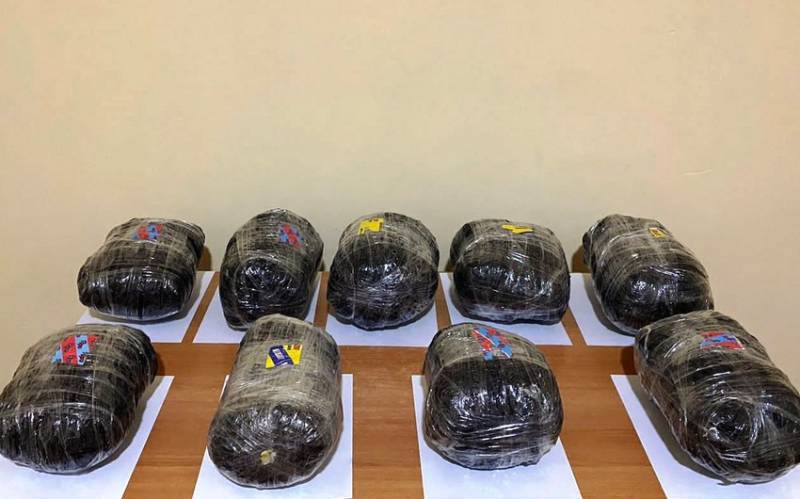 İrandan Azərbaycana narkotik keçirilməsinin qarşısı alındı - FOTO