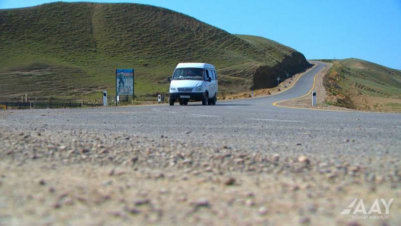 Hacıqabulda 39 km uzunluğa malik 8 kəndin yolu yenidən quruldu - VİDEO