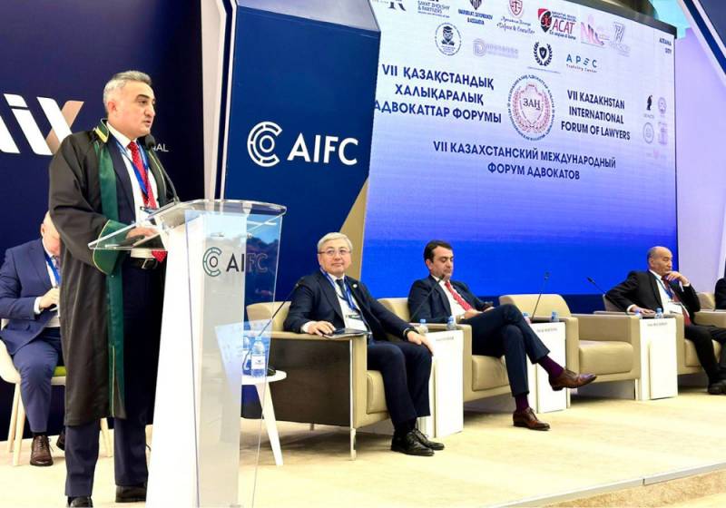 Vəkillər Kollegiyasının nümayəndə heyəti Qazaxıstanda keçirilən VII Beynəlxalq Forumda iştirak etdi