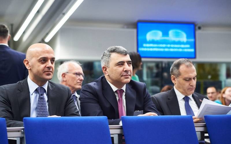 İnam Kərimov İnsan Hüquqları üzrə Avropa Məhkəməsinin sədri ilə GÖRÜŞDÜ - FOTO