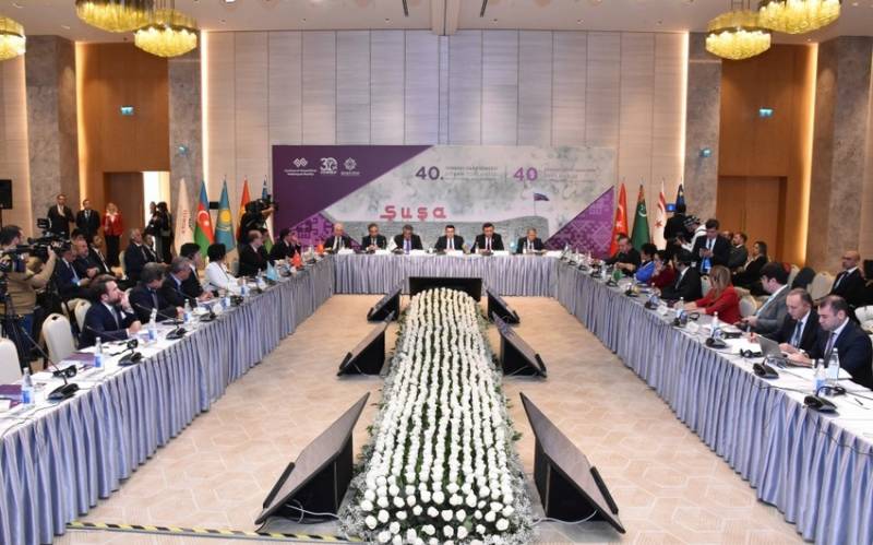 Şuşada TÜRKSOY toplantısı 