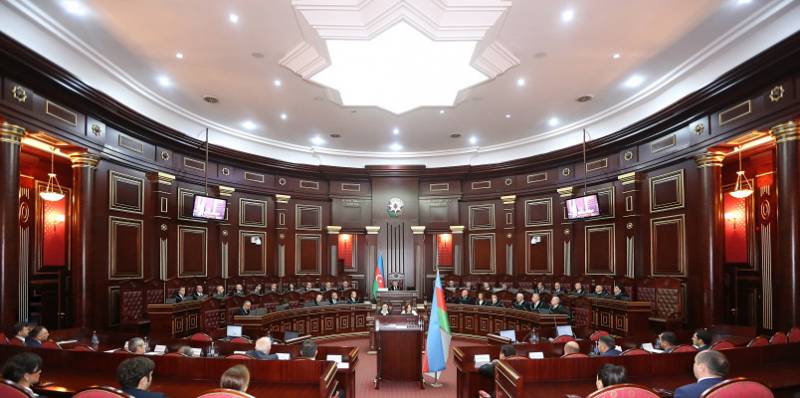 Ali Məhkəmədə yeni təyin olunmuş hakimlərin andiçmə mərasimi keçirildi - FOTO