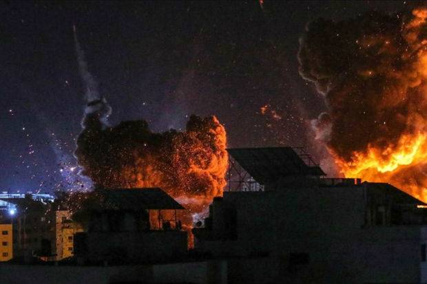 İsrail Müdafiə Qüvvələri Livandakı “Hizbullah” terror təşkilatının obyektlərinə zərbələr endiriblər