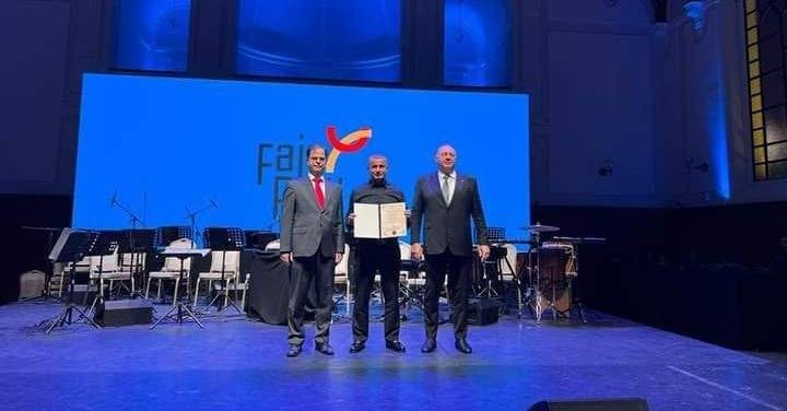 Qurbanov bu mükafatı alan ilk azərbaycanlı oldu - FOTO