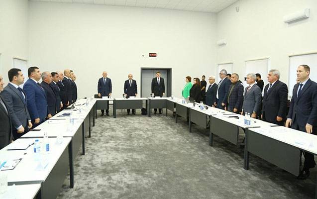 Laçında İşçi qrupunun iclası keçirildi - FOTO