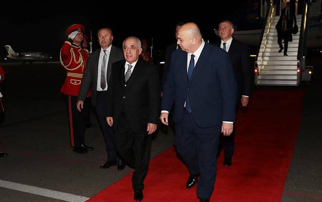 Əli Əsədov Gürcüstana işgüzar səfərə getdi - FOTO