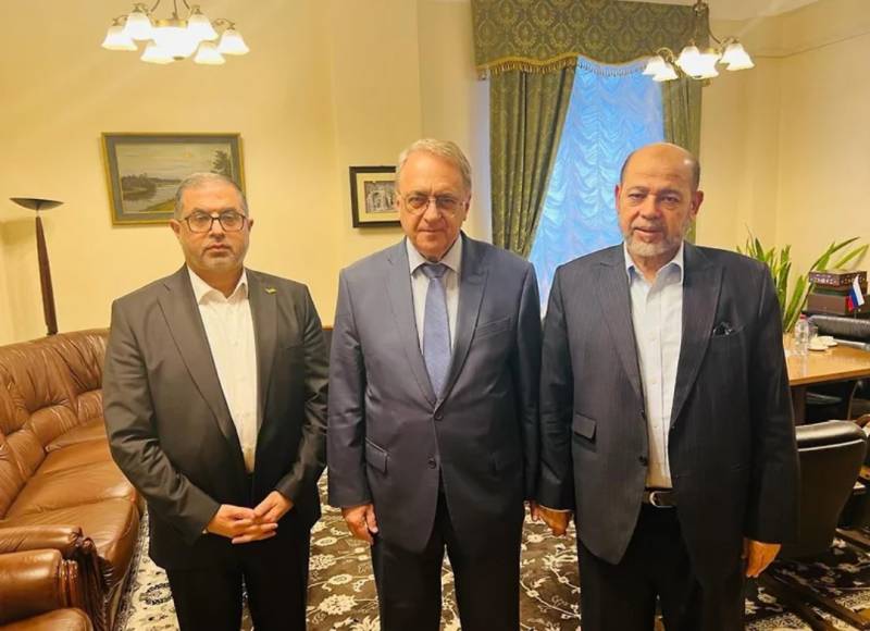 HƏMAS üzvləri Lavrovun müavini ilə danışıqlar apardı