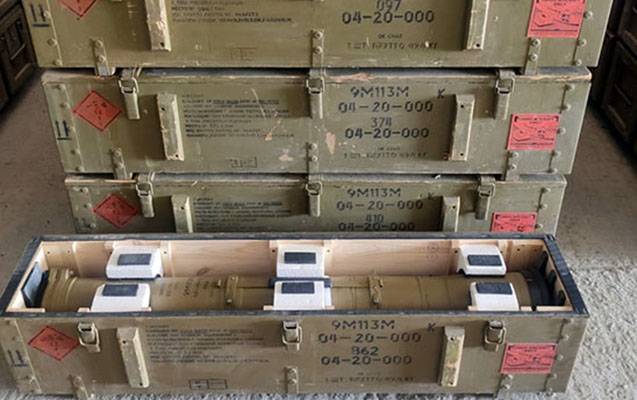 Qarabağda aşkarlanan sursatların bir qismi 2021-ci il istehsalıdır - FOTOLAR