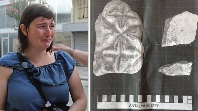 Tarixi daşları oğurlayan belçikalı qadının özünümüdafiəsi təəccübləndirdi