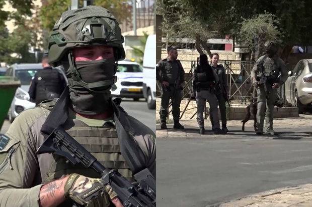 Qüdsdə naməlum şəxs bıçaqla İsrail polisinə hücum etdi - VİDEO