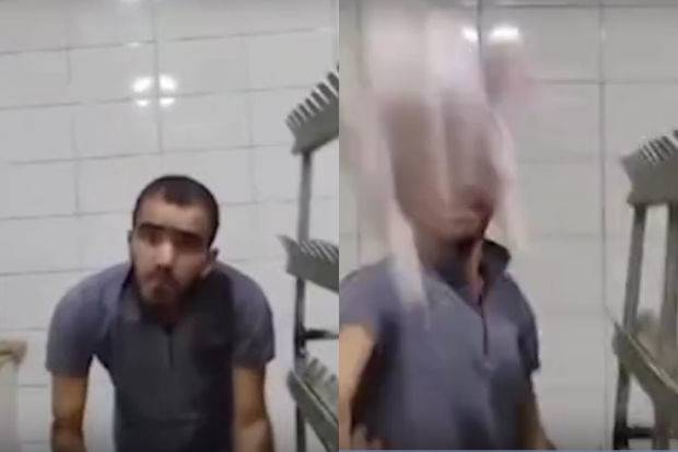 Hövsanda BİABIRÇILIQ: Süfrəyə qoyulan toyuqlar antisanitar şəraitdə hazırlanır - VİDEO