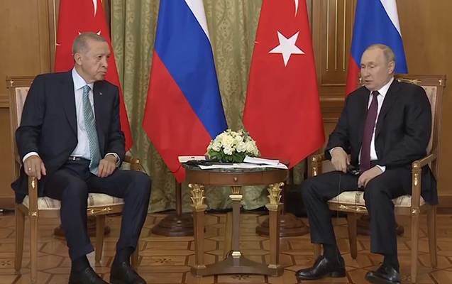Ərdoğan-Putin görüşü başladı - YENİLƏNDİ (VİDEO)