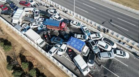 Zəncirvari yol qəzasında 7 nəfər öldü