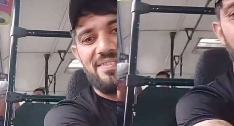 \"TikTok\"da canlı yayım açan sürücü işdən ÇIXARILDI