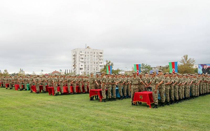 Hərbi təhsil müəssisələrində andiçmə mərasimləri keçirildi