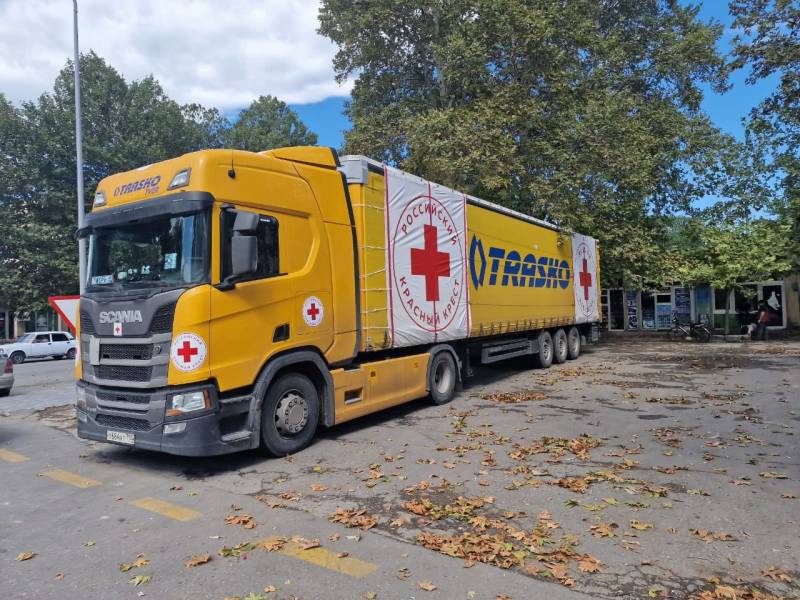 Rusiya Qızıl Xaç Cəmiyyətinin yük maşını Xankəndinə buraxılmadı