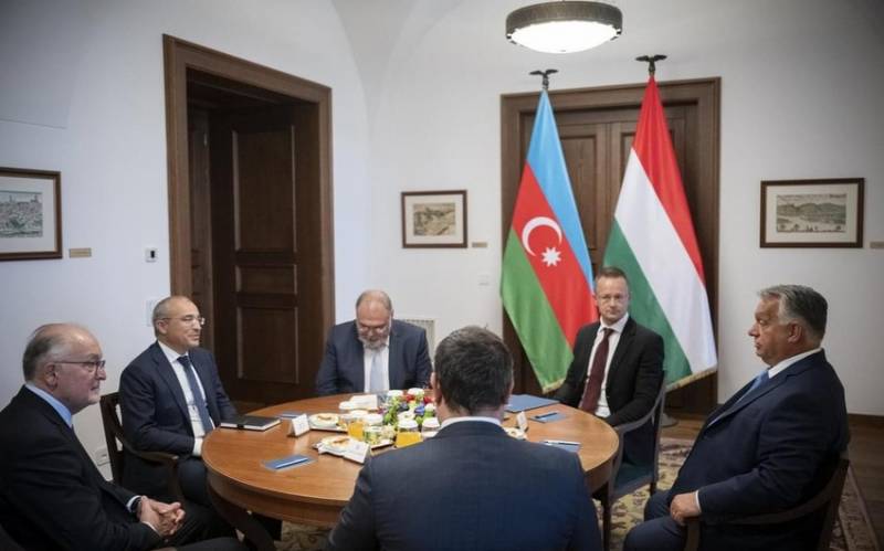 Nazir Viktor Orbanla əməkdaşlıqdan danışdı