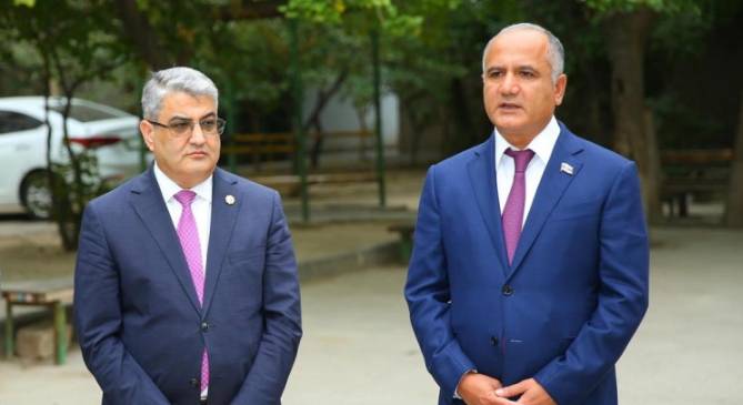 Yeni Azərbaycan Partiyası fəalları ilə görüş - FOTOLAR