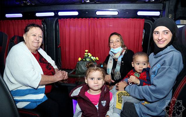 Daha 123 nəfər Ağalıya köçürüldü - FOTOLAR
