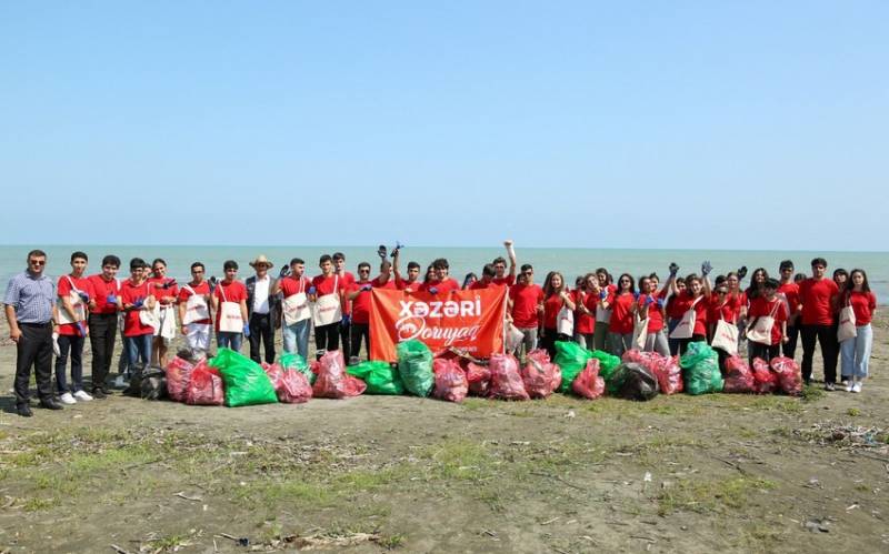 “Xəzəri qoruyaq” şüarı ilə genişmiqyaslı ekoloji aksiya keçiriləcək - FOTOLAR