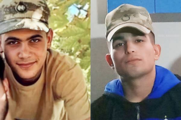 Qəzada həlak olan hərbçilərimiz Nihad və Elgün - FOTO