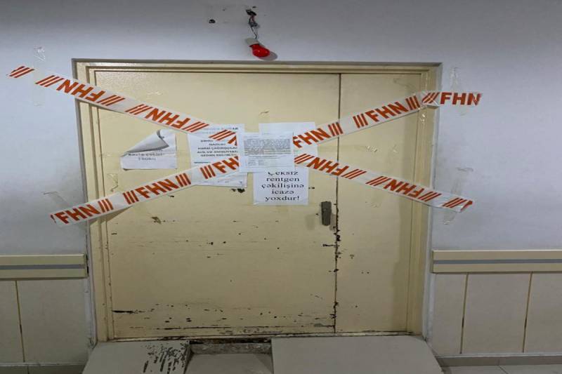 SON DƏQİQƏ! FHN bu məşhur klinikanın rentgen şöbəsini bağladı - ŞOK SƏBƏB