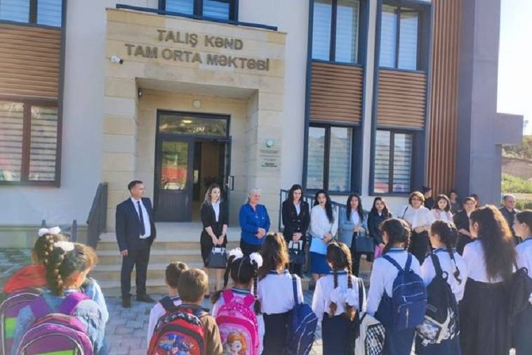 Şəhid anası Talış kəndinə direktor təyin olundu - FOTO