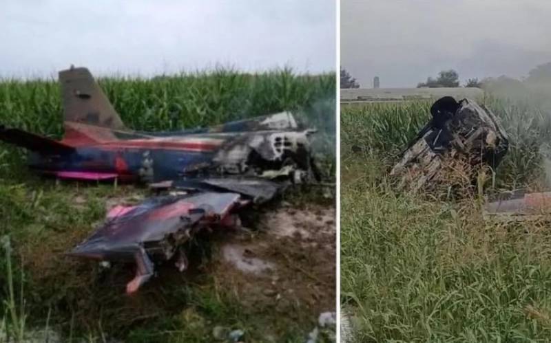 İtaliyada təyyarə təlim uçuşu zamanı qəzaya uğradı